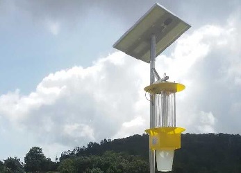 云飛太陽能殺蟲燈走進中國香蕉之鄉(xiāng)浦北縣